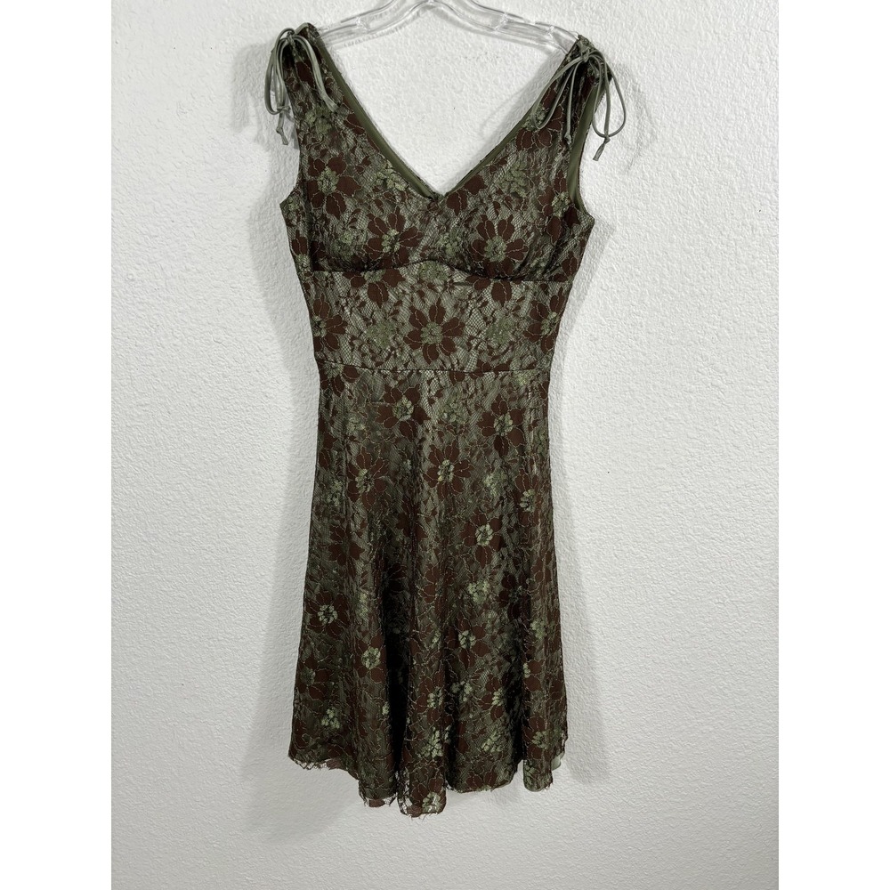 Vintage Alyn Paige Dress Womens 7/8 Floral Lace Fairycore Fairy Whimsigoth Y2K